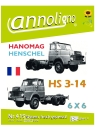 Henschel Gelände/Allrad LKW Typ HS 3-14 8/7 t 6 X 6 Bild- Bedienungsanleitung & Wartungsanleitung - annoligno 419